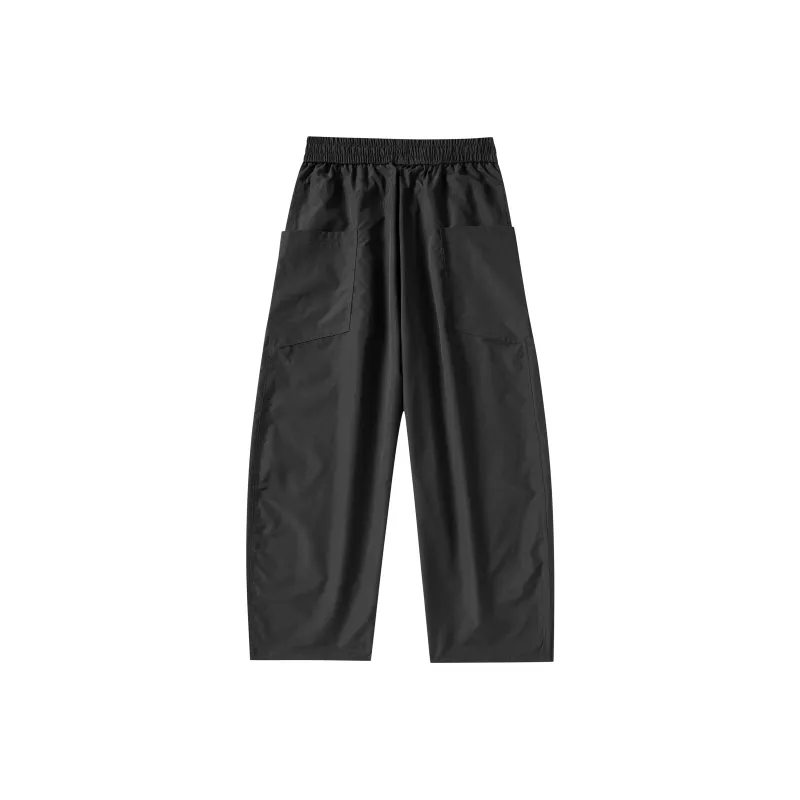 ZWWWZ Casual Pants Unisex Gray Green-9