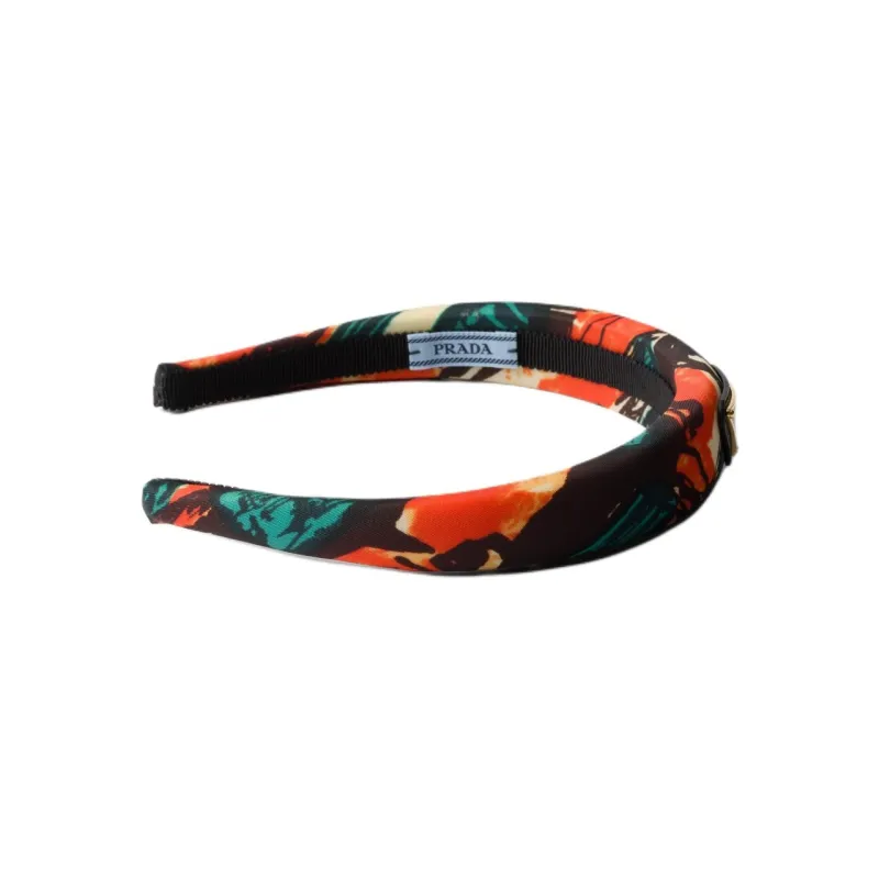 PRADA Recycled Polyamide Headbands Women's Multicolor-1