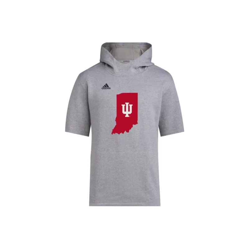 Adidas Indiana Baseball Short Sleeve Hoodie-0