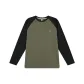 Olive Green+Black