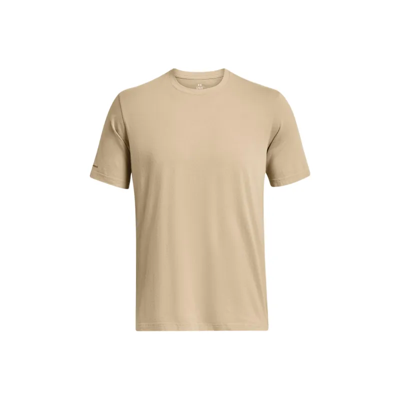 Under Armour UA Icon Charged Cotton® T Shirt Men's Brown-0