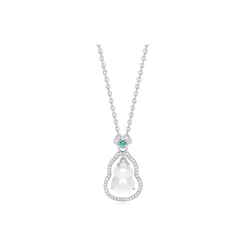 Crafts Women's Chalcedony Necklaces Unisex