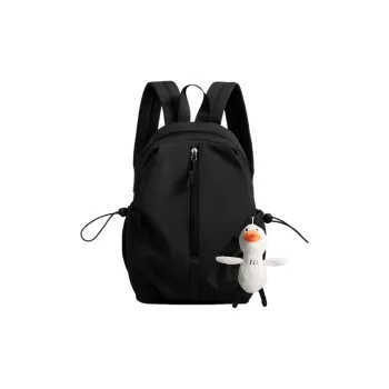 Warrior Nylon Fabric Backpack Regular Unisex White/Black