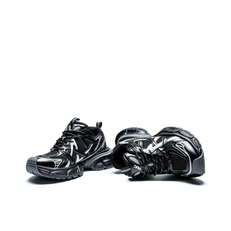 KUX Space Ship Cushioning Anti Slip Wear Resistant Breathable Height Increasing Low Top Chunky Sneakers Unisex-21
