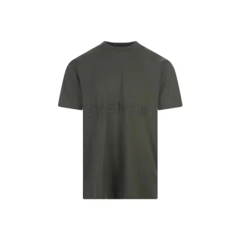 Givenchy Oversized Embroidered Logo T Shirt