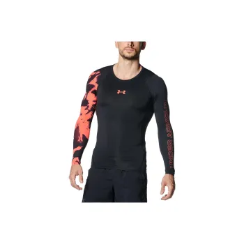 Under Armour T Shirt Men's Black Red