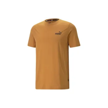 PUMA Essentials Small Logo Tee T Shirt Men's Orange