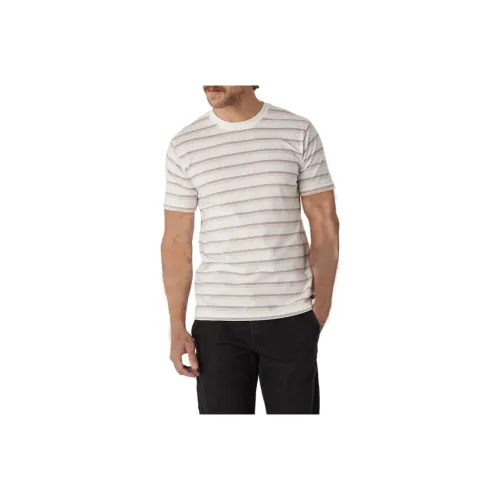 Dickies Skateboarding Striped T-Shirt T-Shirt Men's Lotus Pink/White
