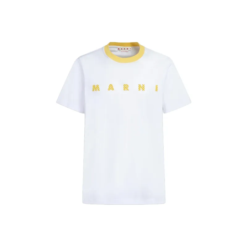 MARNI Polka Dot Logo Tee-0