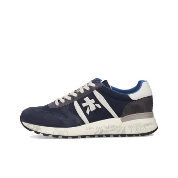 PREMIATA Lander Low Top Casual Shoes Men's Blue
