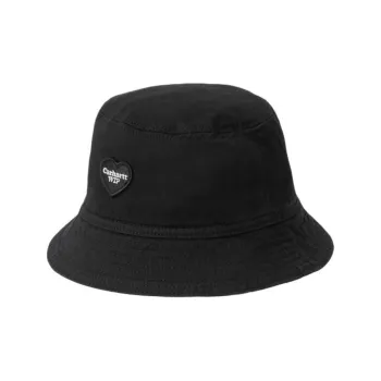 Carhartt WIP Cotton Bucket Hats Unisex Black