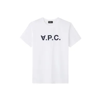 A.P.C Drop Shoulder Sleeve T-Shirt Men's White