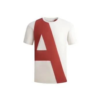 ARMANI EXCHANGEAE T Shirt Men's Gray Red