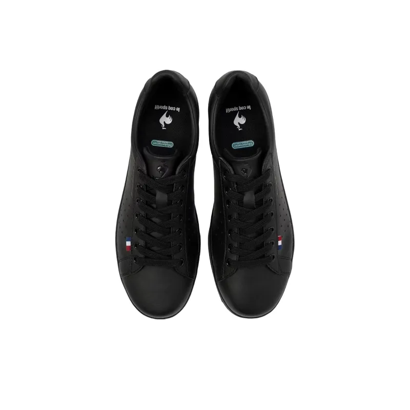 Le Coq Sportif LA ROLAND Lightweight Low Top Skateboard Shoes Unisex Black-2