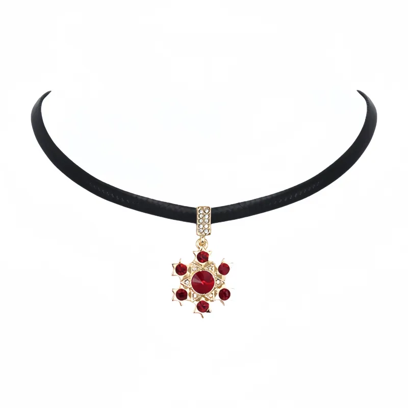 Lan Ying Artificial Crystal Necklaces Women's-3