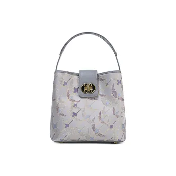 Liang Jin Ji Mulberry Silk Handbag Women's Multicolor