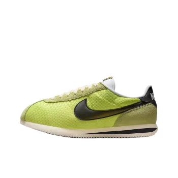 Nike Cortez Textile Anti Slip Wear Resistant Low Top Casual Shoes Men's Green
