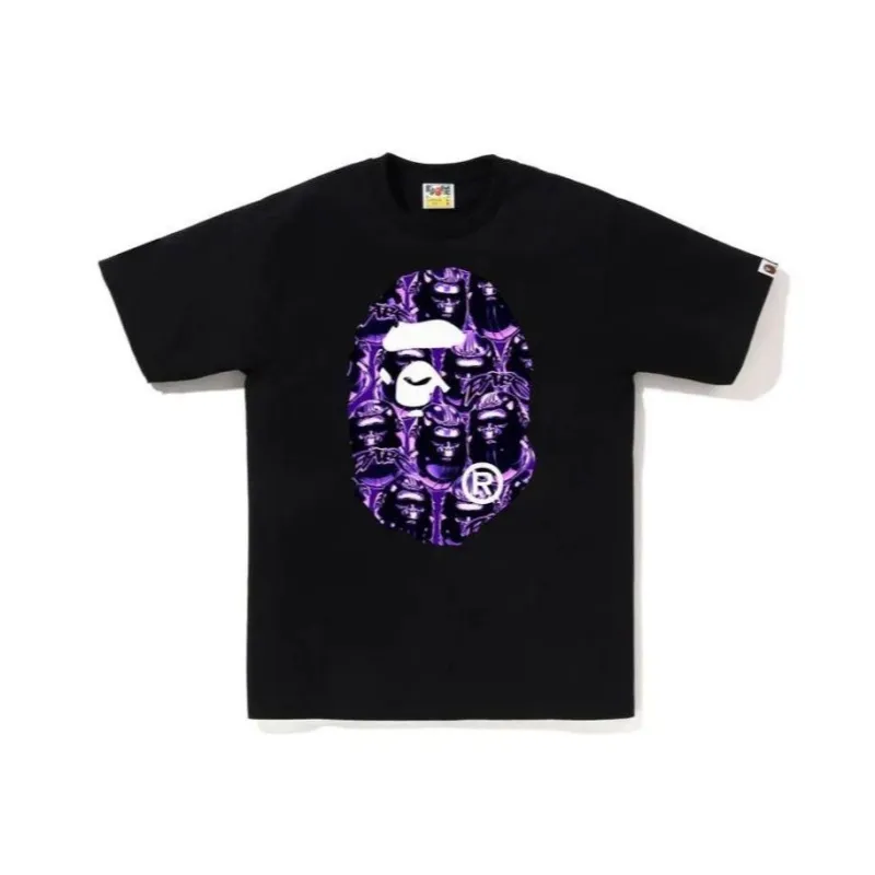 Bape Forest Camo Big Ape Head Tee-4