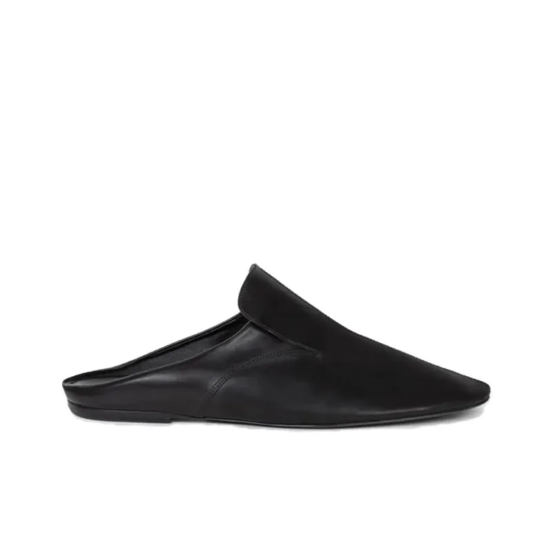 DRIES VAN NOTEN Wrap toe Slippers Men's Black-1