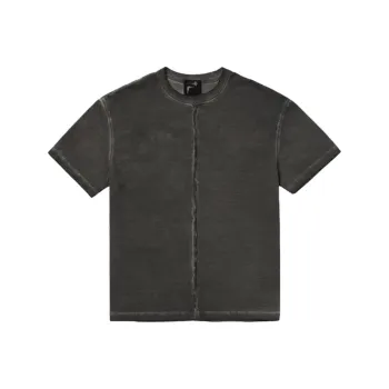 Fila X THUG CLUB FILA Co brand T Shirts Unisex Charcoal Gray