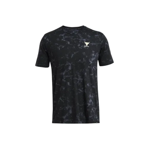 Under Armour UA Project Rock T Shirt Men's Black