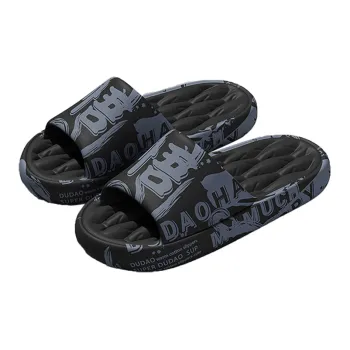Gentle Welcome Squashy And Bouncy Feeling Slippers, Home Indoor Bathroom Slip Resistant Platform Summer Slippers
