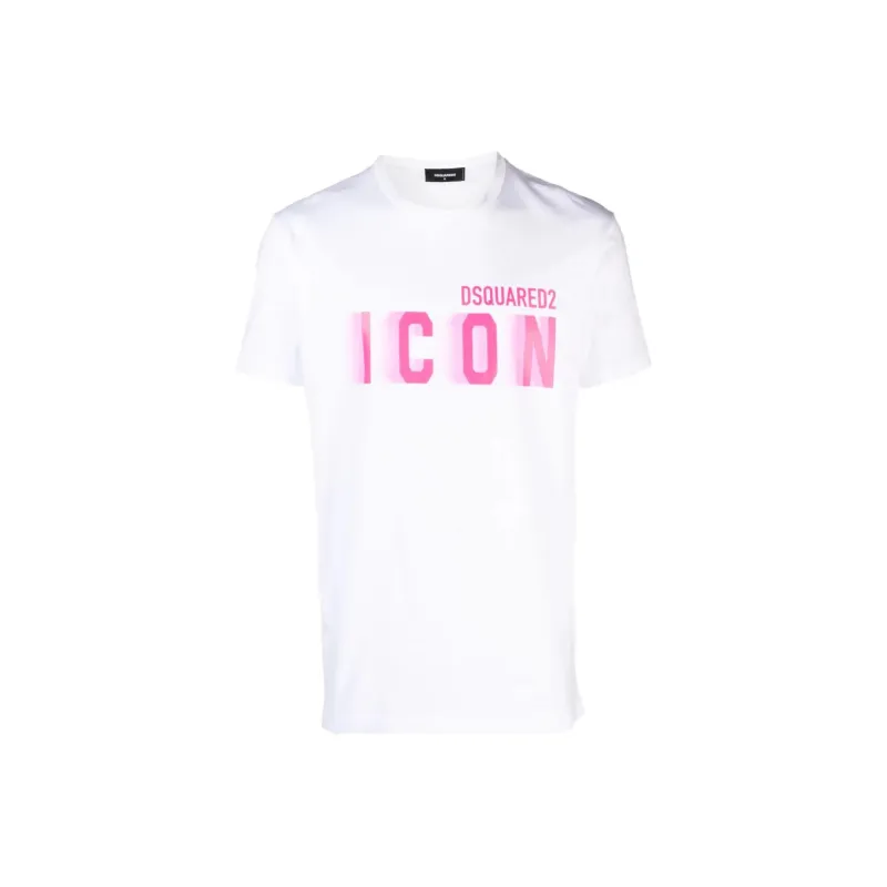 Dsquared2 Logo Printed Crewneck T Shirt-0