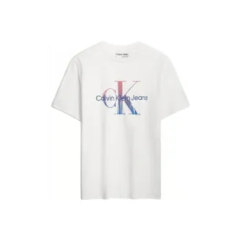CALVIN KLEIN T Shirt Men's Moon White