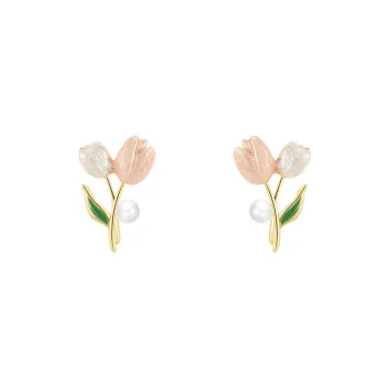 Yiru Copper Plating Earrings Women's