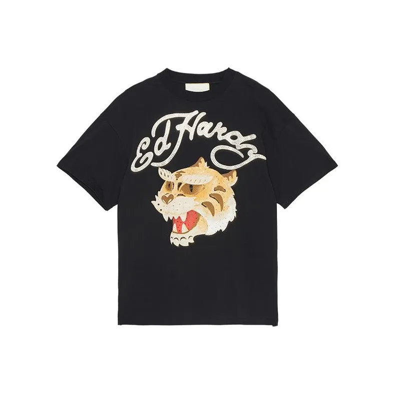 Ed Hardy FW23 T Shirt Men's Black-0