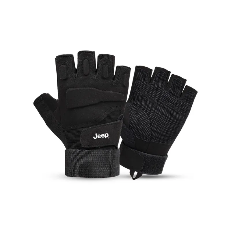 Jeep Half Finger Sports Gloves Men's-1