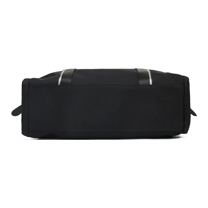 Old Man's Head Fabric Travel Bag Women's Black-4