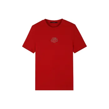 DAVID NAMAN SS24 T Shirt Men's Red