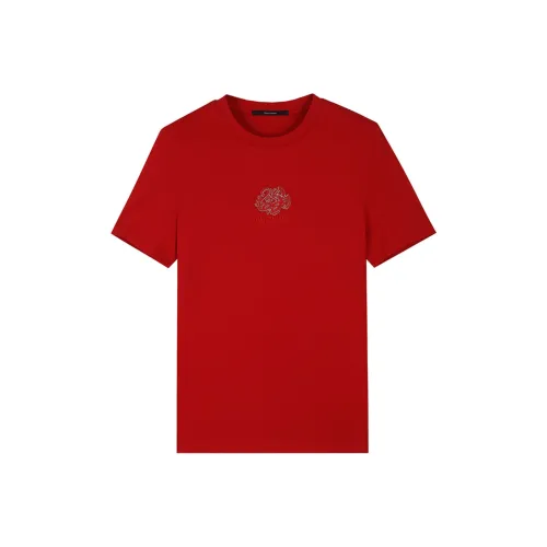 DAVID NAMAN SS24 T Shirt Men's Red