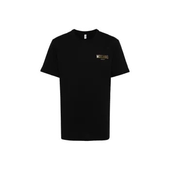 MOSCHINO T Shirts Men Black