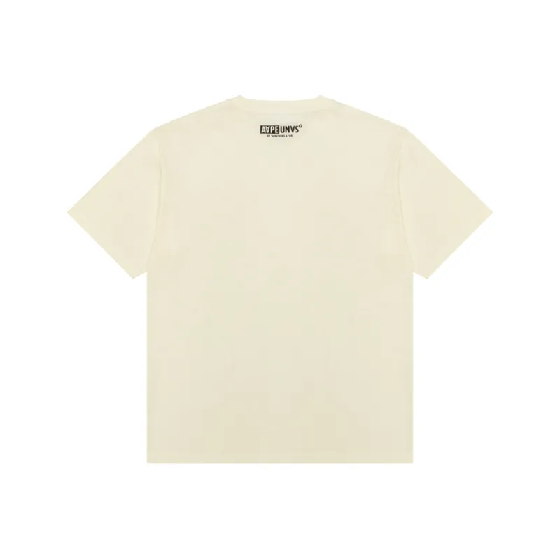 Aape Moonface Logo Short Sleeves Tee-3