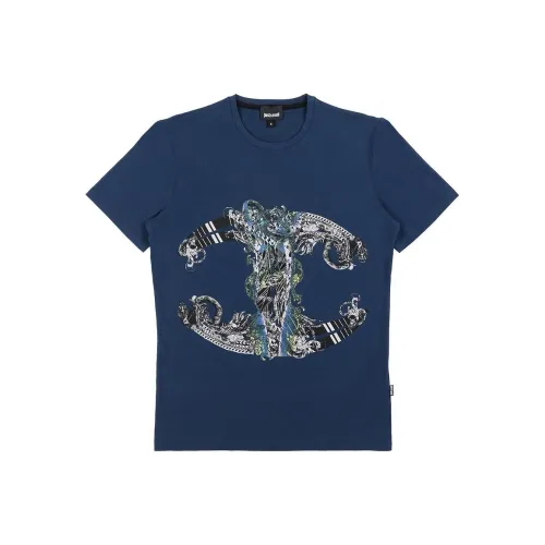 Just Cavalli T Shirt Men's Blue