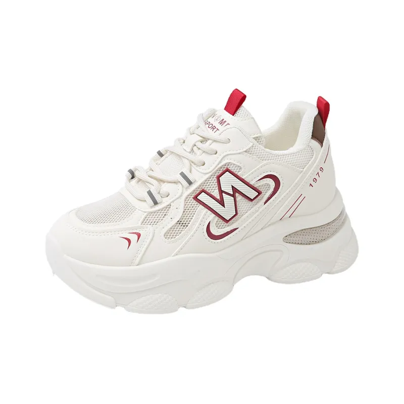 FIRS Kids Breathable And Wear resistant Low Top Chunky Sneakers Women's-2