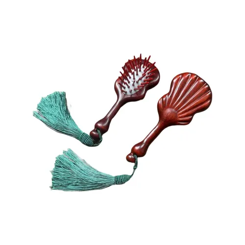 XIBI Little Banana Leaf Airbag Comb Rosewood Air Cushion Comb Full Body Meridian Scalp Massage Comb Cute