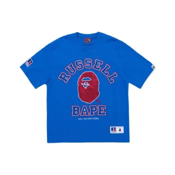 A BATHING APE x Russell Athletic T Shirt Men's