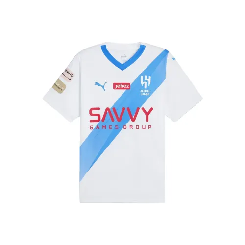 PUMA Al Hilal SFC Neymar Jr. T Shirt Men's White Blue