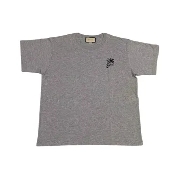GUCCI T-Shirts Men Gray