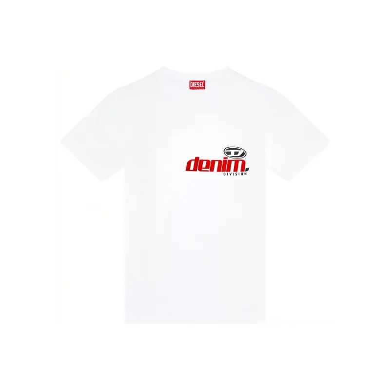 DIESEL T-Shirts Men White-0