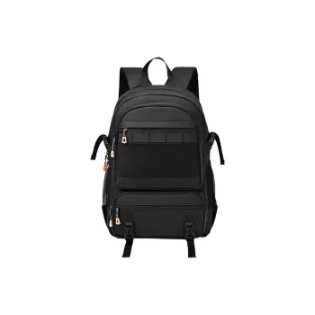 Yohji Kimura Polyester Laptop Bag, Mountaineering Bag, Backpack Regular Unisex Black