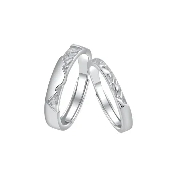 Hurry That Year S999 Fine Silver Rings Unisex