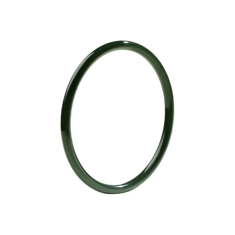 BYTHERE Hetian Jade Bangles Green Jade Women's-0