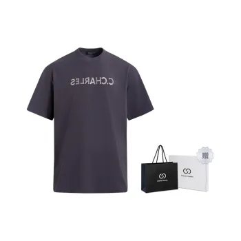 Chester Charles T-Shirt Men's Dark Gray