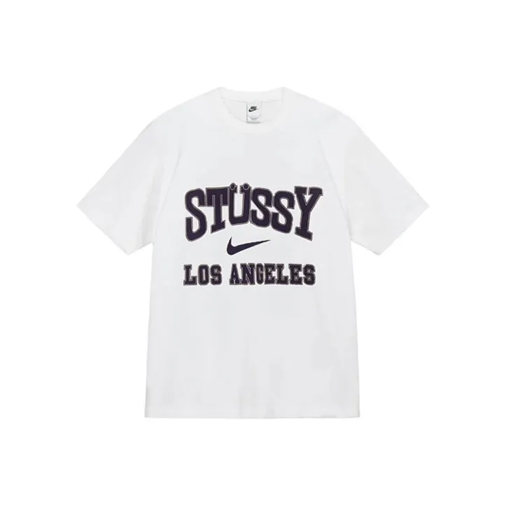 Nike x Stussy T Shirt Unisex White-0