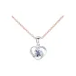 Timeless Sparkling Necklace[Cross Chain]Moissanite