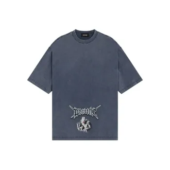 WE11DONE Monster Graphic print T shirt